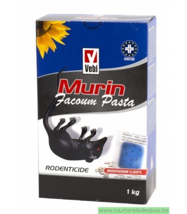 MURIN FACOUM PASTA - RODENTICIDE - 250 GRS