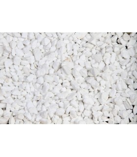 GRAVIER POUR AQUARIUM BLANC SPLIT  [ 9-11MM]  10 KG