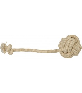 J&amp;V JOUET NURIA CORDE DE TRACTION BALLE LARGE - 12X48CM