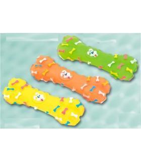 J&amp;V JOUET HALTERE CHIEN VINYLE - 15CM