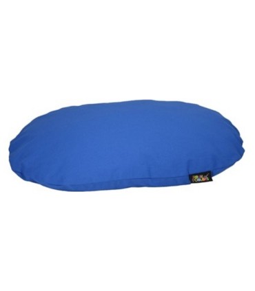 HOUSE OF COLORS COUSSIN OVALE BLEU XXL - 105X65CM