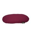 HOUSE OF COLORS COUSSIN OVALE BORDEAUX M -75X50CM