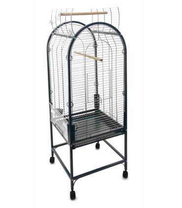 CAGE PERROQUET GRIS ANTHRACITE