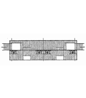Fauna Façade de 100 x 30 cm