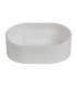 MANGEOIRE PLASTIC OVAL/BLANC 11*8*4CM