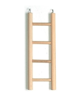 ÉCHELLE EN BOIS 4 MARCHES 10.5X25CM