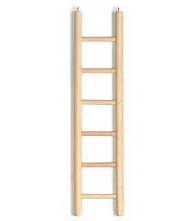 ÉCHELLE EN BOIS 6 MARCHES 10.5*39CM