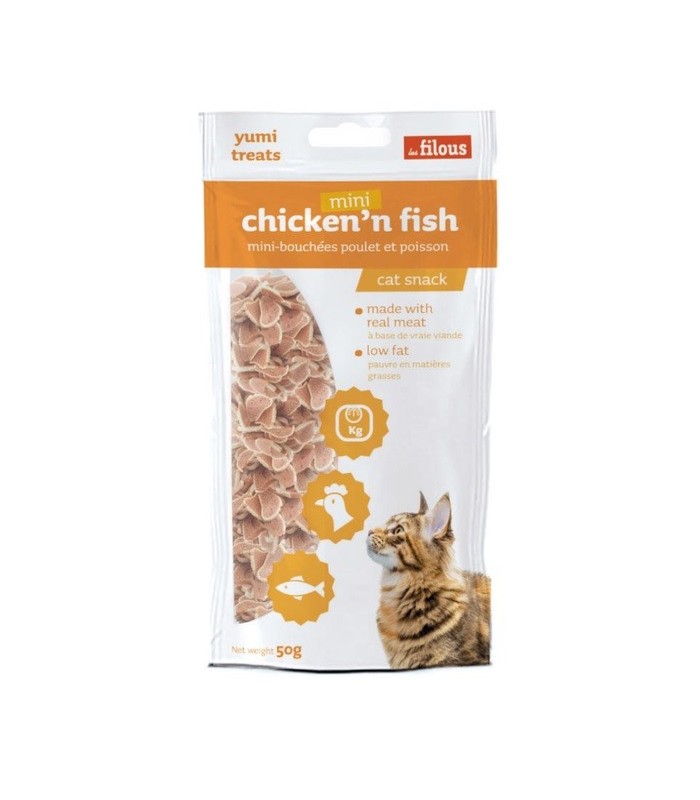 ***MINI CHICKEN'N'FISH -50GRS