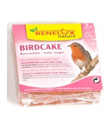 BIRD CAKE AUX FRUITS ROUGES - 300GRS