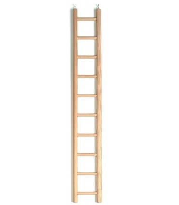 ÉCHELLE EN BOIS - 10 MARCHES - 49CM