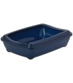 ARIST-O-CAT BAC BLEU ROYAL AVEC REBORDS - 50X38X 14CM