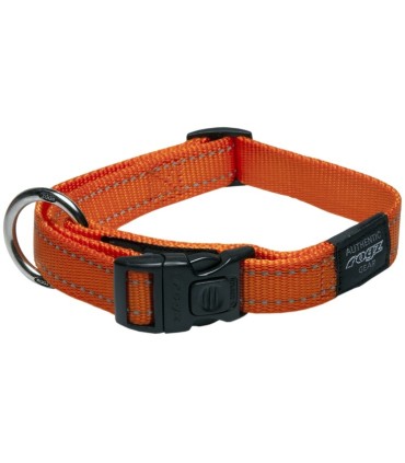 ROGZ FANBELT COLLIER HB06D-20MM ORANGE EN  NYLON