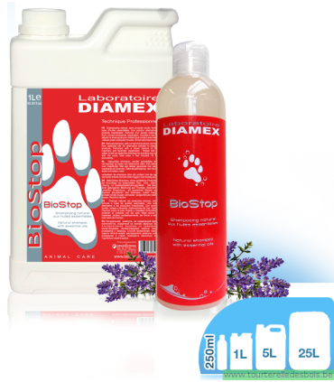DIAMEX SHAMPOING INSECTICIDE BIO STOP - CHIEN / CHAT -250ML