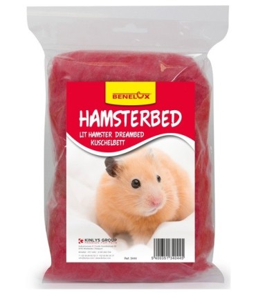 FUNNY DOUILLETTE ROUGE LIT HAMSTER