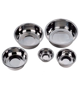 MANGEOIRE EN INOX N° 4 - 24 CM - 3 LITRES