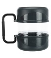 SET DE VOYAGE EN PLASTIQUE - ECUELLE 1.75 L ET 2  DE 0.65 L