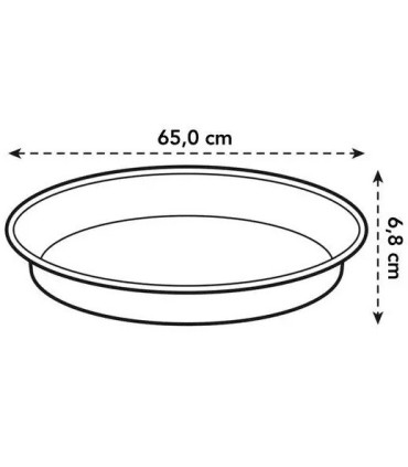 BAIN RAPACE XL - 65 X 7CM - NOIR - PLASTIQUE RECYCLÉ