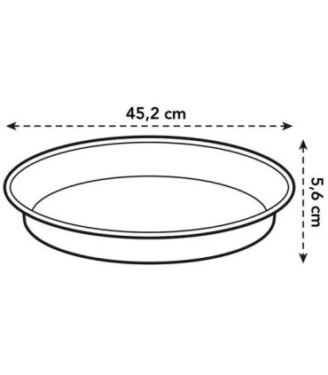 BAIN RAPACE M - 45 X 5.5CM - NOIR - PLASTIQUE RECYCLÉ