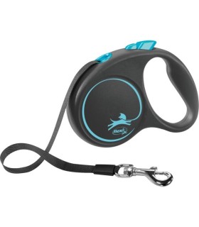 FLEXI BLACK DESIGN - SANGLE - MEDIUM/ 5M - BLEU