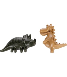 VEGGIE - DINO VERT & BLANC - 120GRS/2PIÈCES