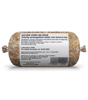 CONGELE - BARF DE MIX POISSONS - 500GRS