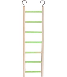 ÉCHELLE EN BOIS COLORÉ -  DIAM 1CM