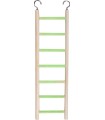 ÉCHELLE EN BOIS COLORÉ -  DIAM 1CM