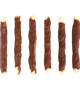 SNACK CHIEN - BUFFLE STICK ENROBÉ DE LAPIN - 180GRS/15CM