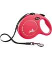 FLEXI NEW CLASSIC - SANGLE - LARGE/ 8M - ROUGE