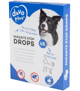 GOUTTES ANTIPARASITES - CHIEN - 3X2 ML