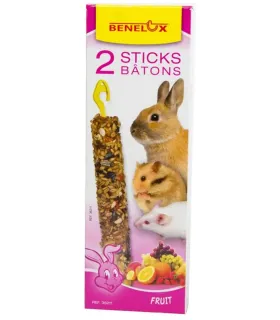 BATONNETS RONGEURS FRUITS - 2X55GRS