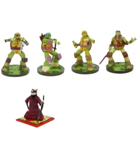 TORTUES NINJA - DECO AQUARIUM - 7CM