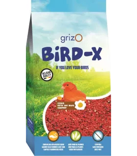 BIRD-X PATEE ÉLEVAGE ROUGE GRASSE - 0.8KG
