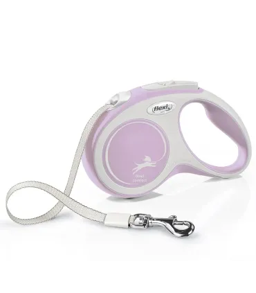 FLEXI NEW COMFORT - SANGLE - SMALL/ 5M - ROSE