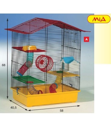 Cage pour hamster Mia FUNNY