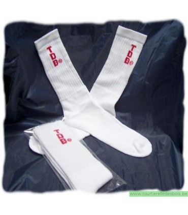 Chaussettes tennis  TDB rougeTaille L